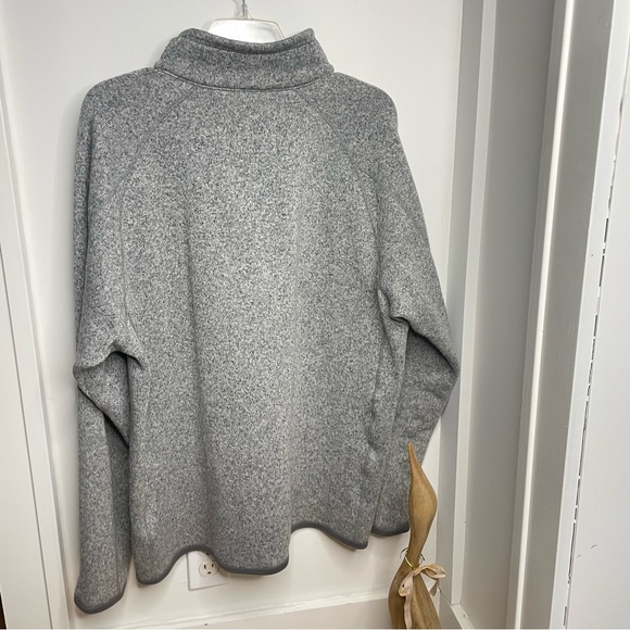 Patagonia Men's The Better Sweater Quarter-Zip in Heathered Gray XL - Picture 5 of 7